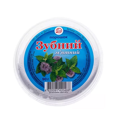 Зубной порошок мятный 140г/Tooth powder mint, 140g
